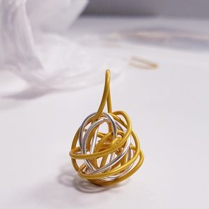 Love Knot Distressed Metals Pendant